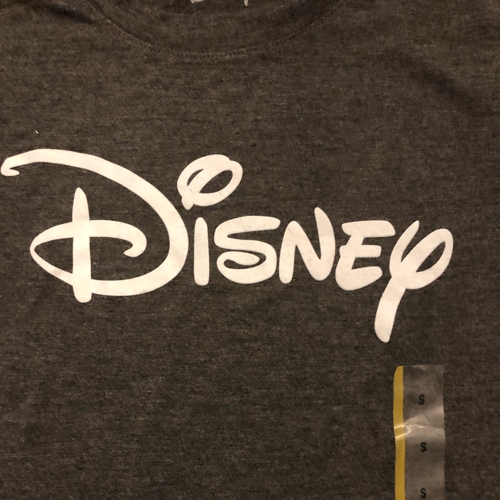 NWT Disney logo gray T-shirt men’s small